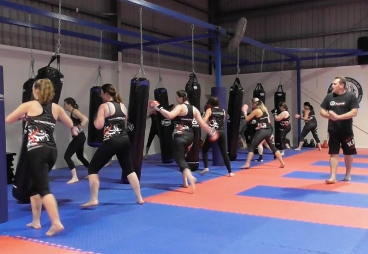 Ladies Kickboxing Newcastle Karate